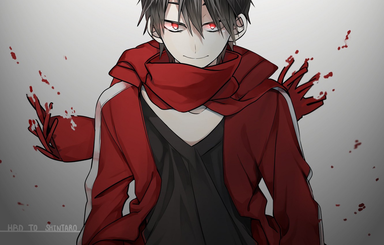 Photo Wallpaper Look, Guy, Kagerou Project - Shintaro Kagerou Project - HD Wallpaper 