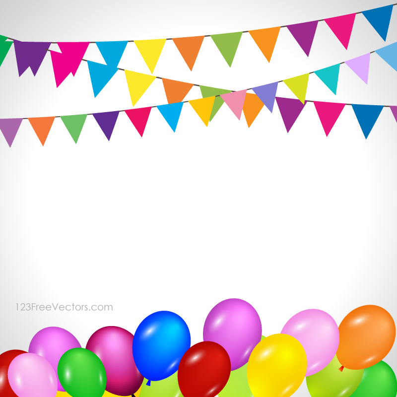 Happy Birthday Image Free Vector Art Free Download - Happy Birthday Background Clipart - HD Wallpaper 