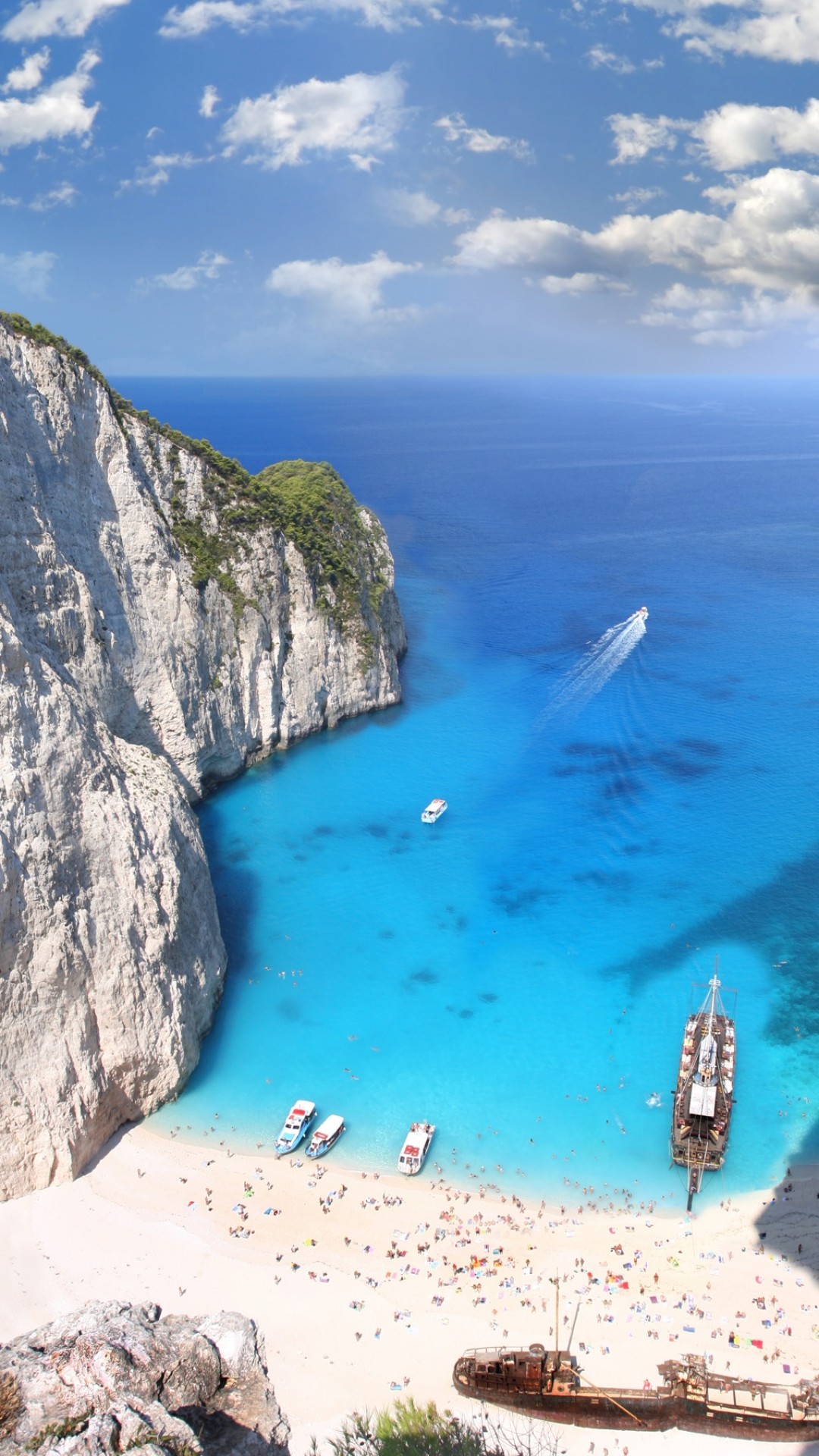 Zakynthos, Greece, Mountains, Blue Ocean, Beach, Island - Beautiful Landscape Of Zakynthos - HD Wallpaper 