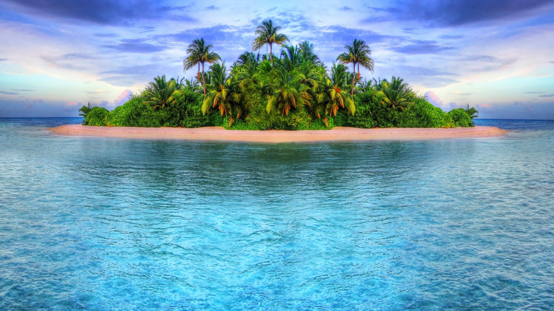 Tropical Island, Hd Quality Wallpapers For Free - Island Background Hd - HD Wallpaper 