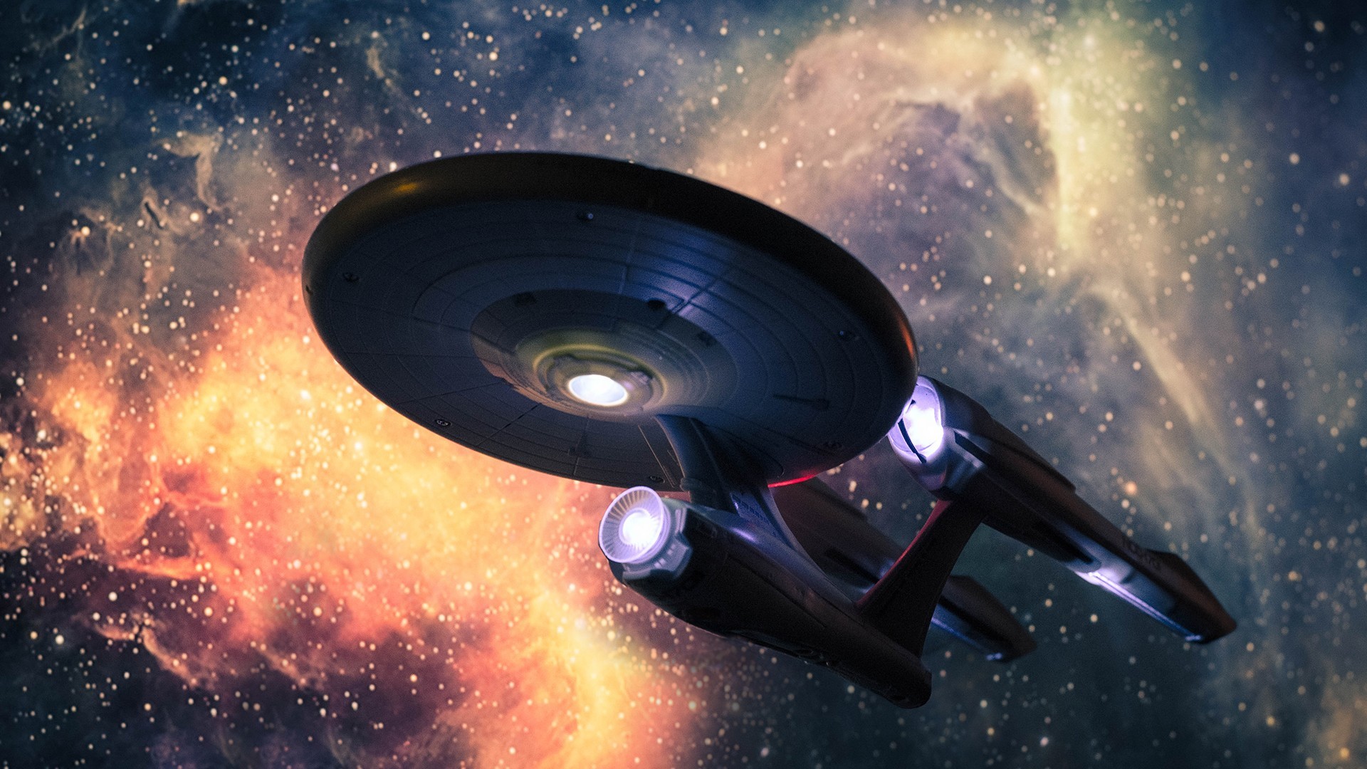 Star Trek Enterprise Â» Walldevil Best Free Hd Desktop - Star Trek Enterprise Space - HD Wallpaper 