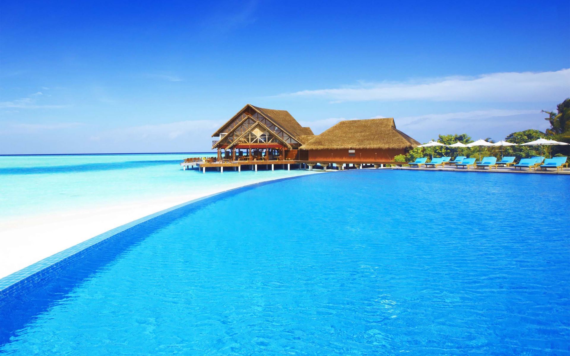 Desktop Wallpaper Maldives - HD Wallpaper 