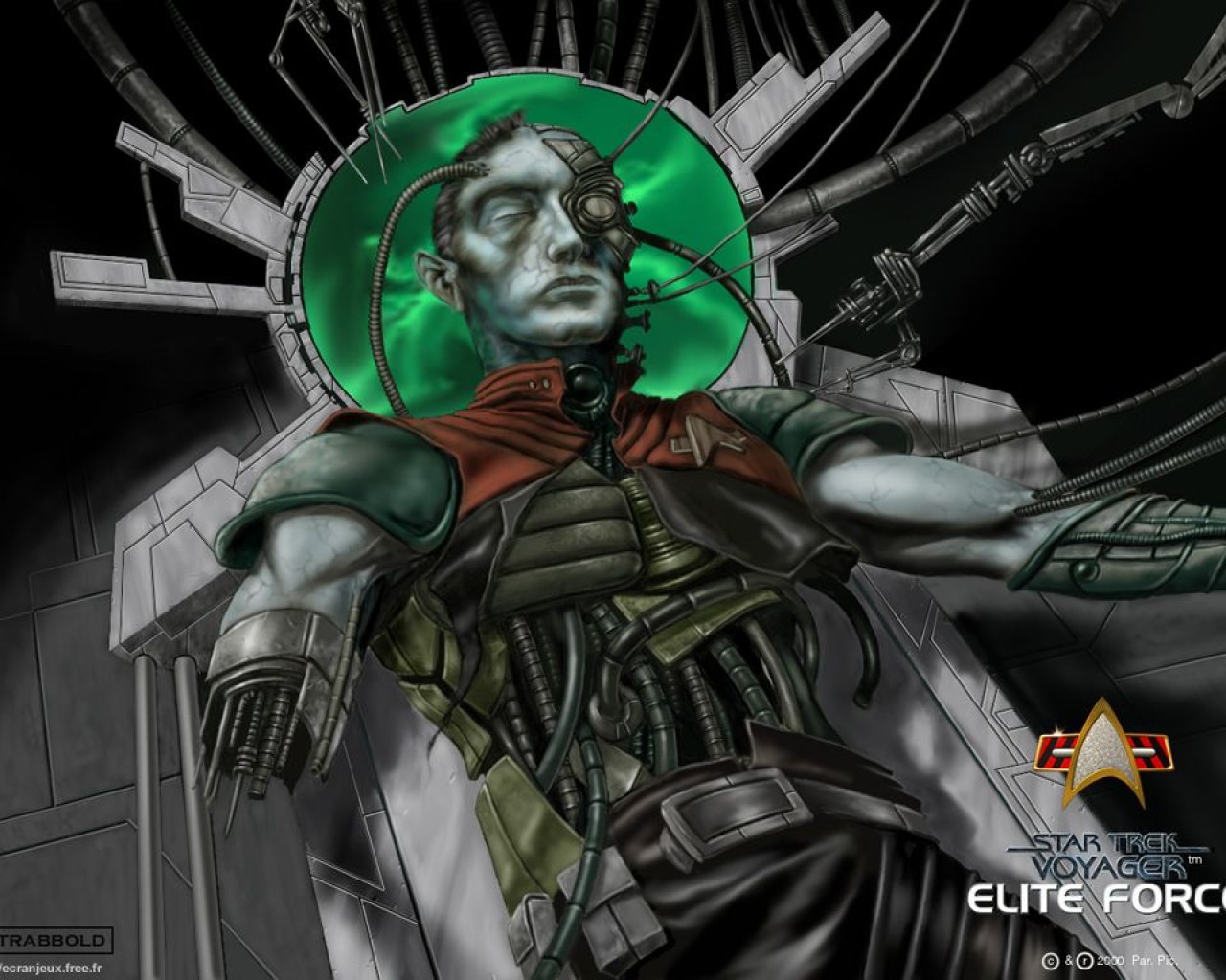 Startrek Voyager Wallpaper - Star Trek Voyager Anime - HD Wallpaper 