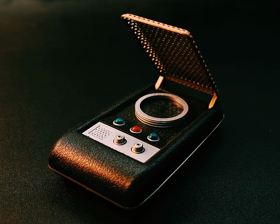 Rectangular Black Digital Device, Close Shot Of Black - Communicator - HD Wallpaper 