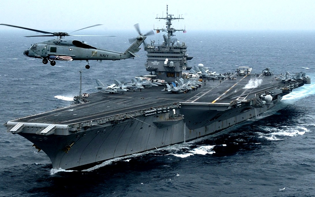 Uss Enterprise Ship Supercarrier Wallpaper - Uss Enterprise Aircraft Carrier - HD Wallpaper 