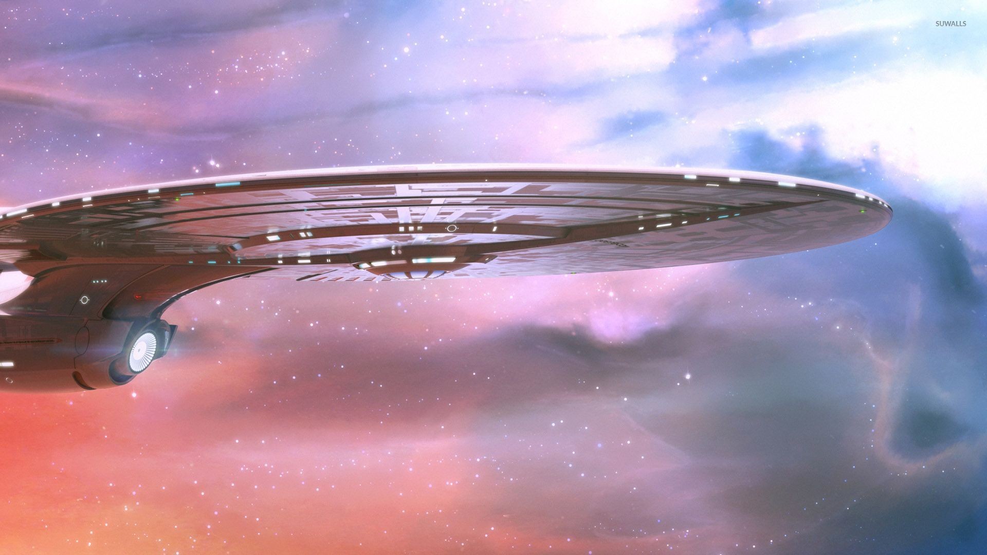 Uss Enterprise - Starship Wallpaper Enterprise - HD Wallpaper 
