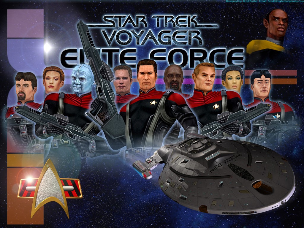 Star Trek Voyager - Star Trek Elite Force - HD Wallpaper 