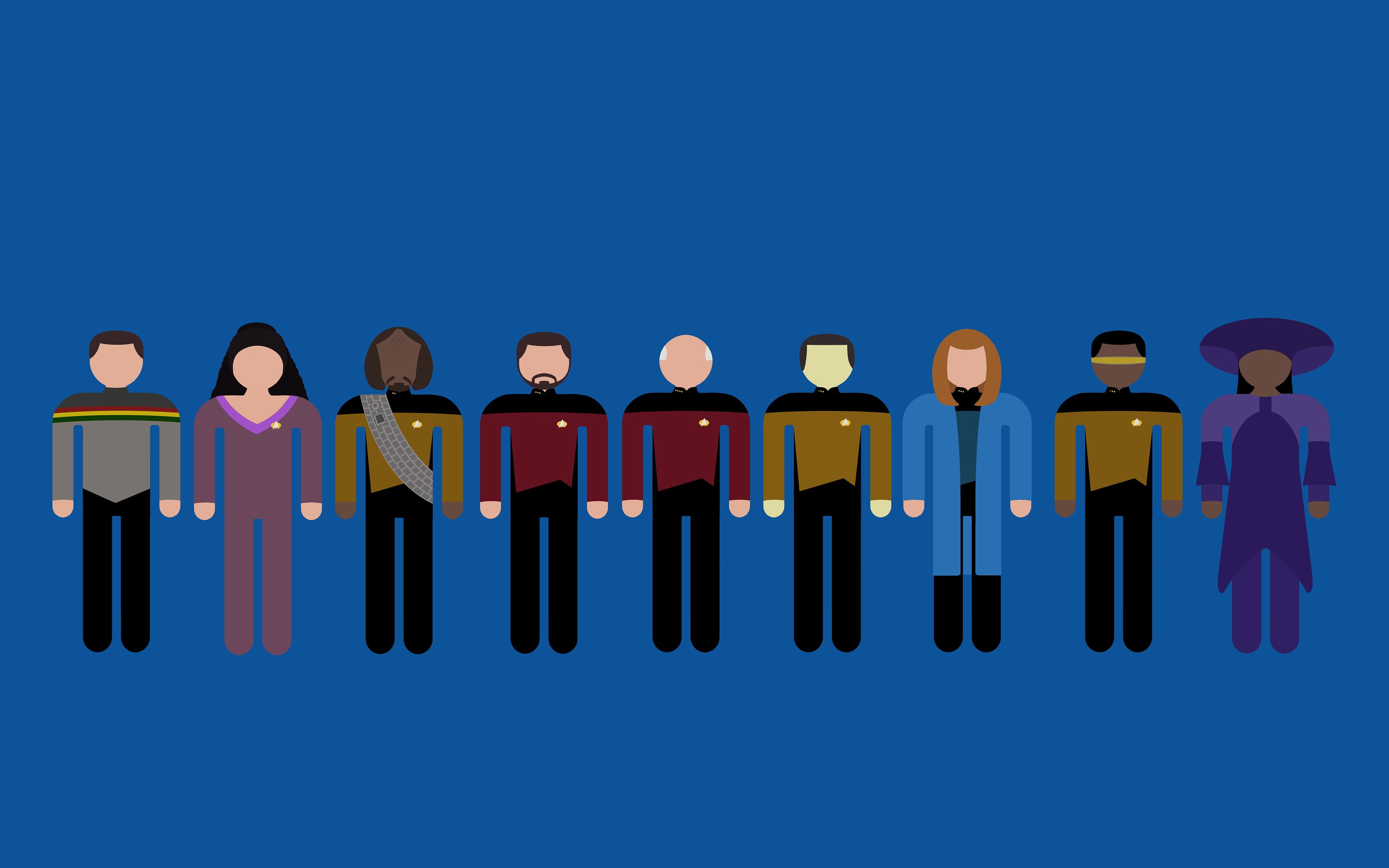 Star Trek Wallpaper Minimalist - HD Wallpaper 