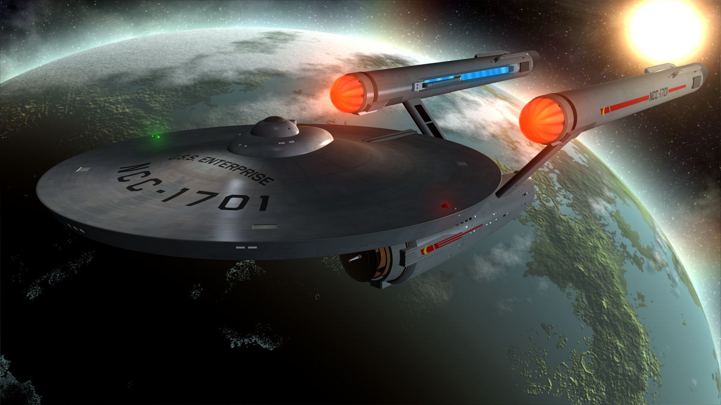 Raumschiff Enterprise Star Trek Enterprise Wallpaper - Uss Enterprise Star Trek The Original Series - HD Wallpaper 