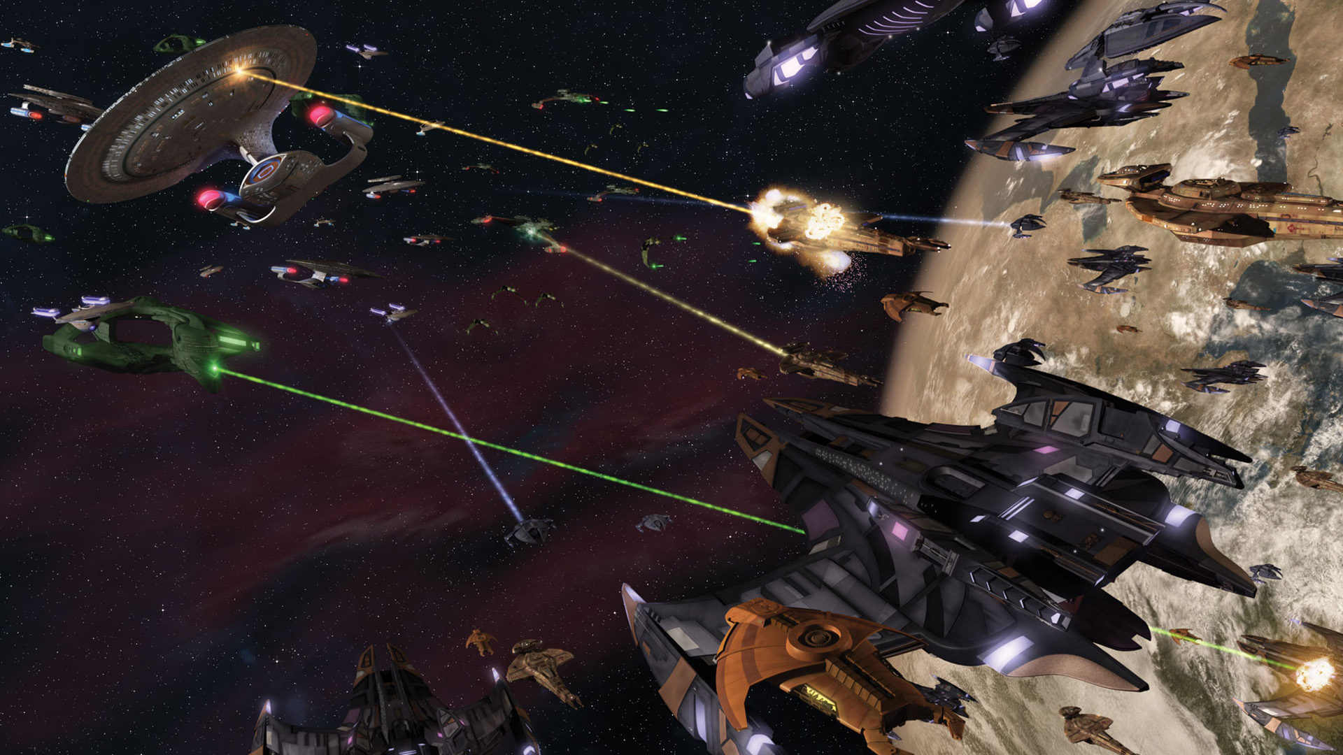 Star Trek Dual Monitor - HD Wallpaper 