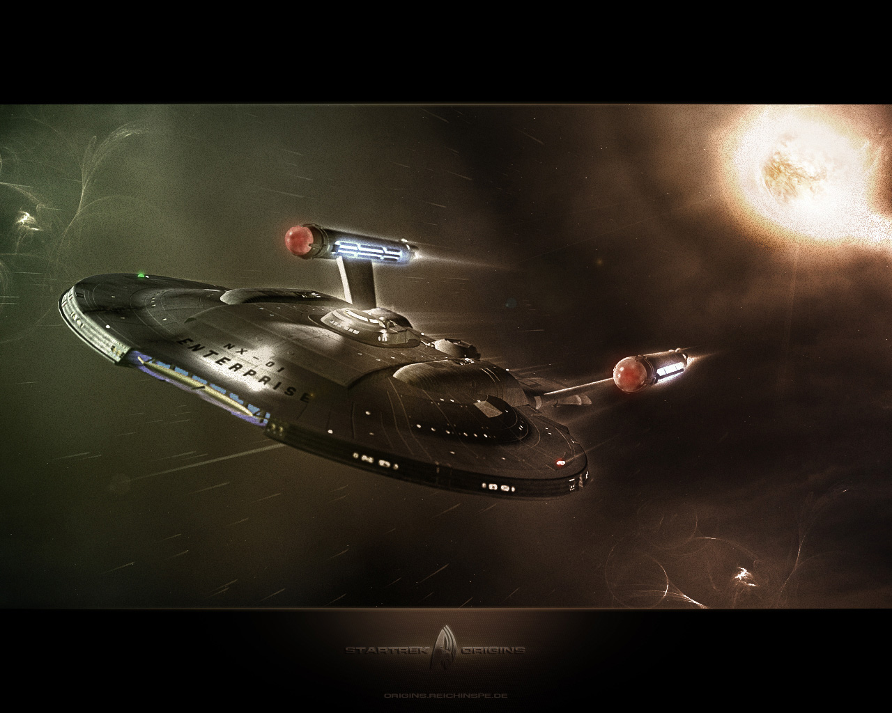Darf Ich Heute Das Erste Wallpaper Zu Star Trek - Star Trek Wallpaper Hd - HD Wallpaper 