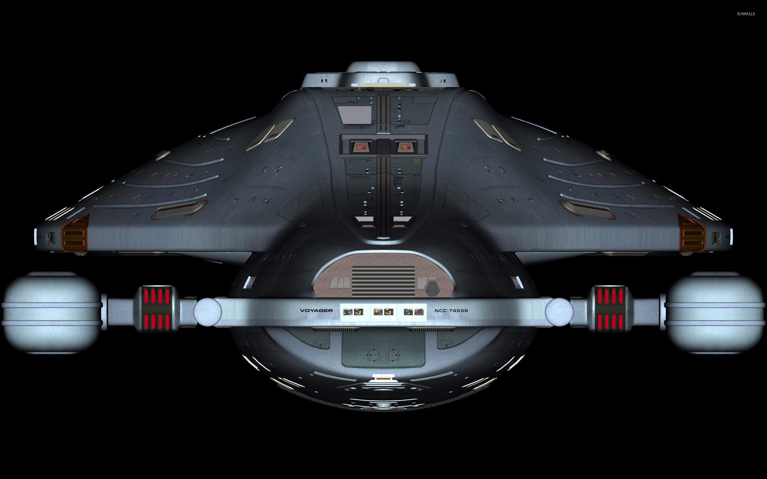 Starship Voyager - HD Wallpaper 