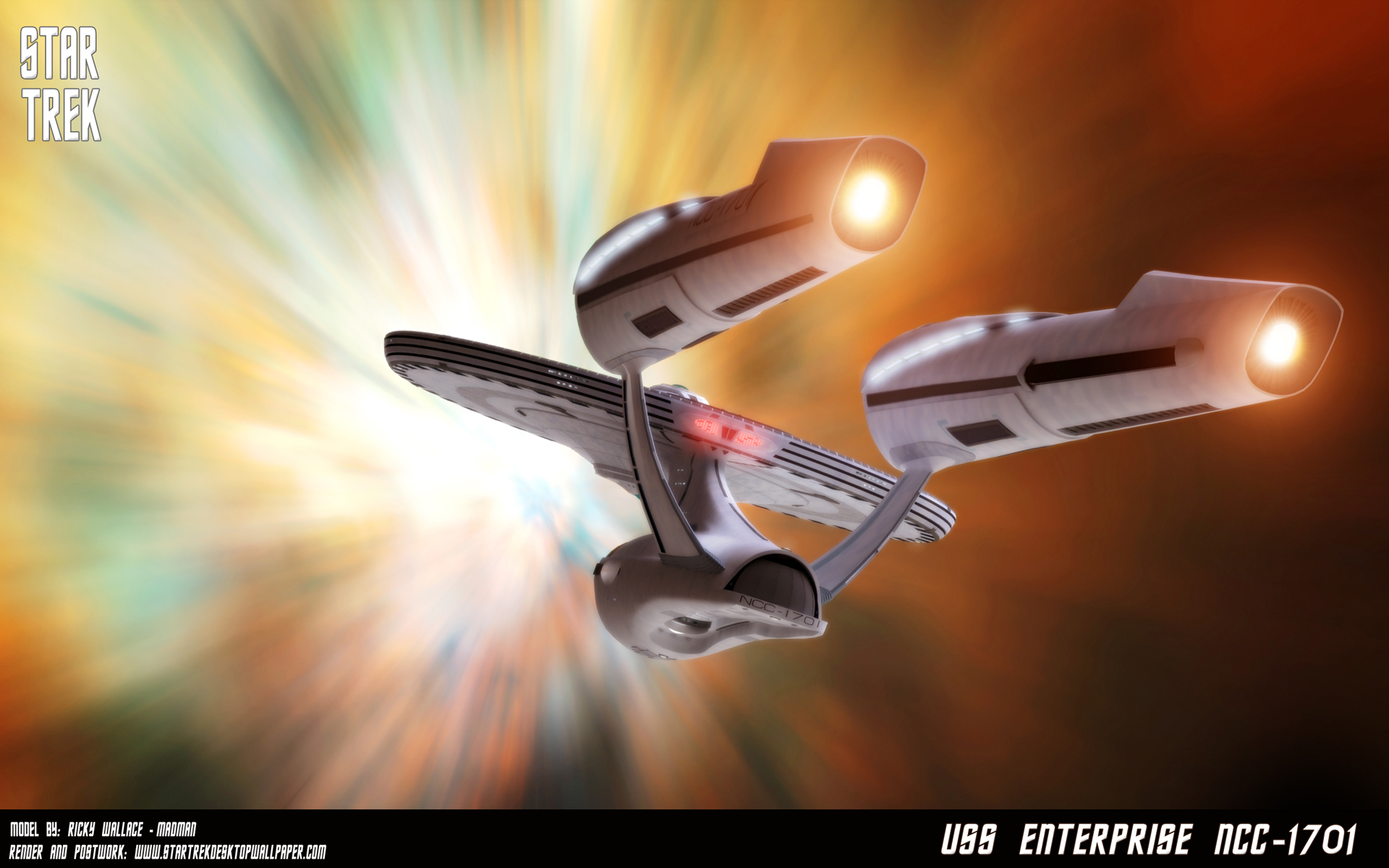 Uss Enterprise Ncc 1701 Warp - HD Wallpaper 