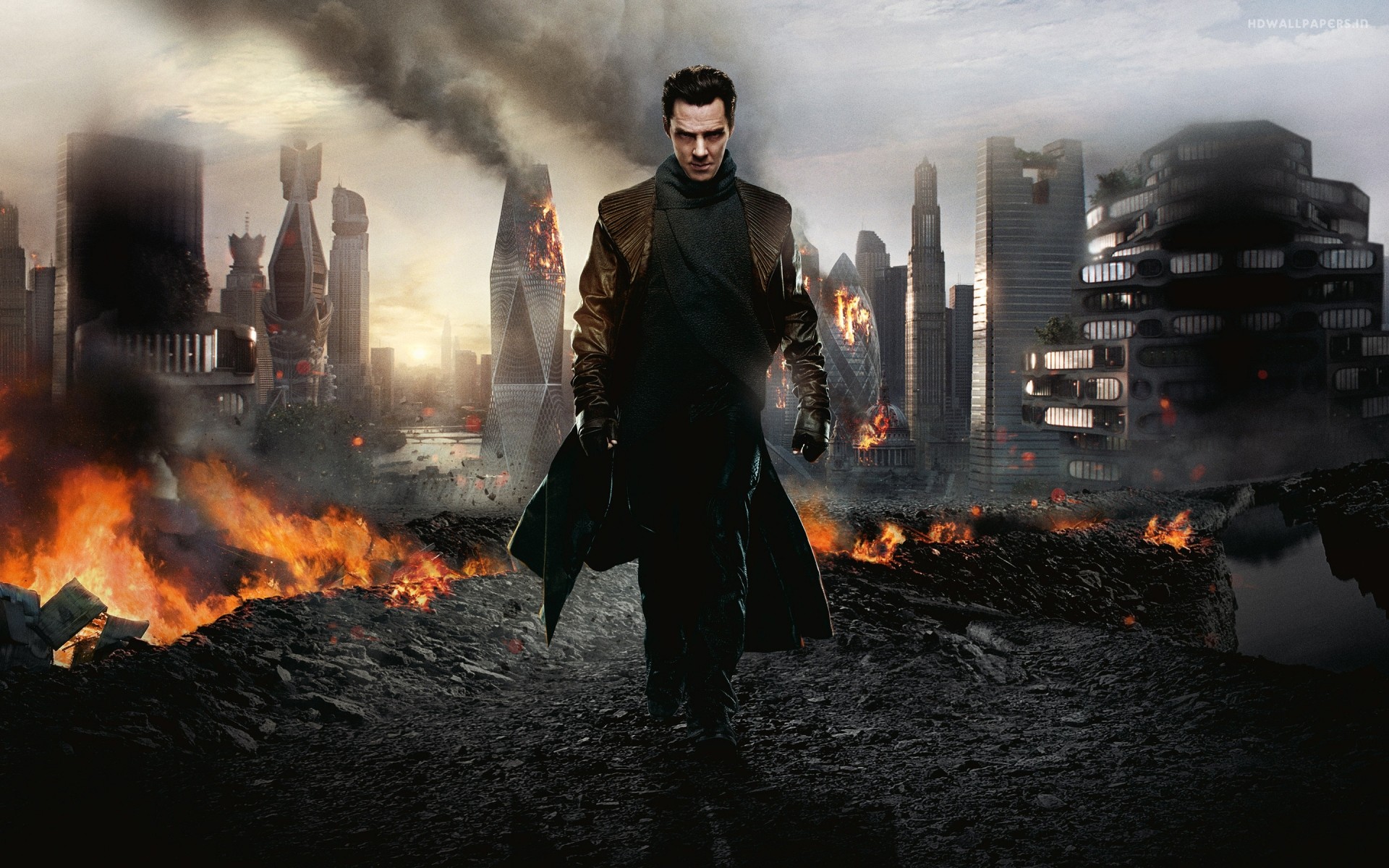 Movies Flame Smoke Rebellion Battle Calamity Heat Ash - Star Trek Into Darkness - HD Wallpaper 