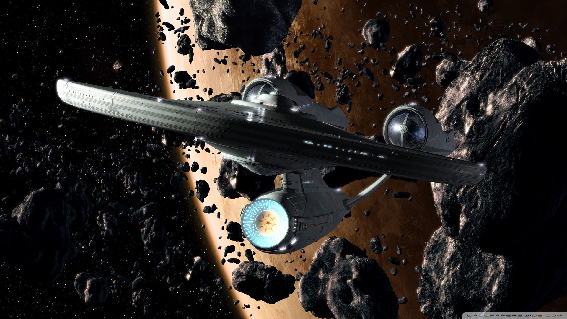 Star Trek 9 Enterprise - HD Wallpaper 