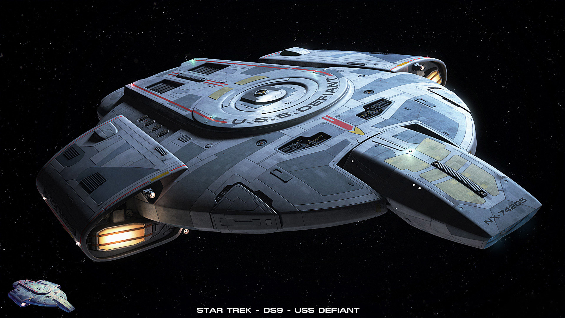 Cool Star Trek Ships - HD Wallpaper 