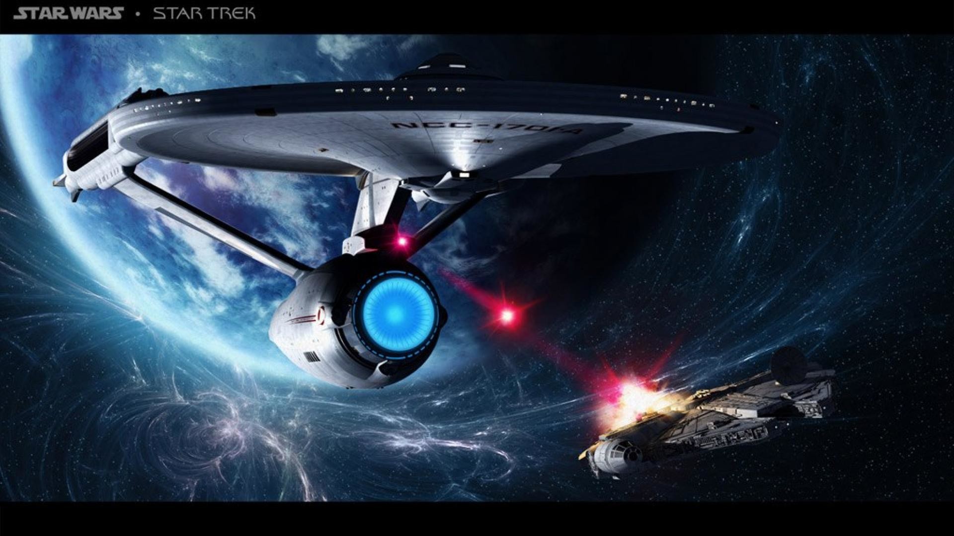Star Trek Enterprise Fights Spaceship Battle Movie - Star Trek Enterprise - HD Wallpaper 