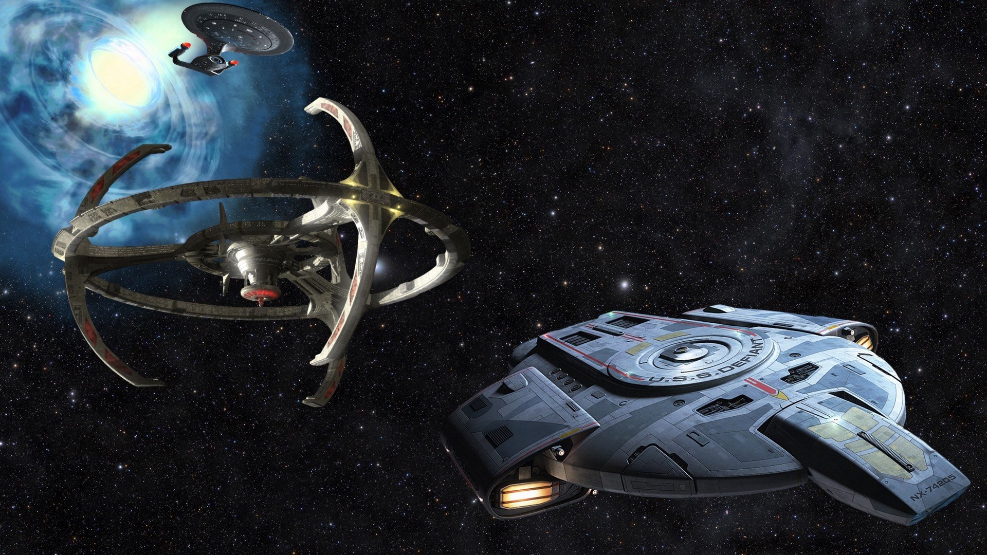 Deep Space Nine Background - HD Wallpaper 