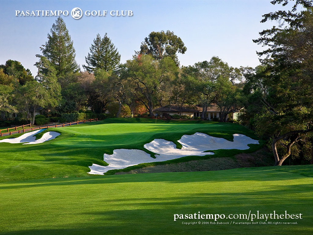 Desktop Wallpapers - Pasatiempo 16th Hole - HD Wallpaper 