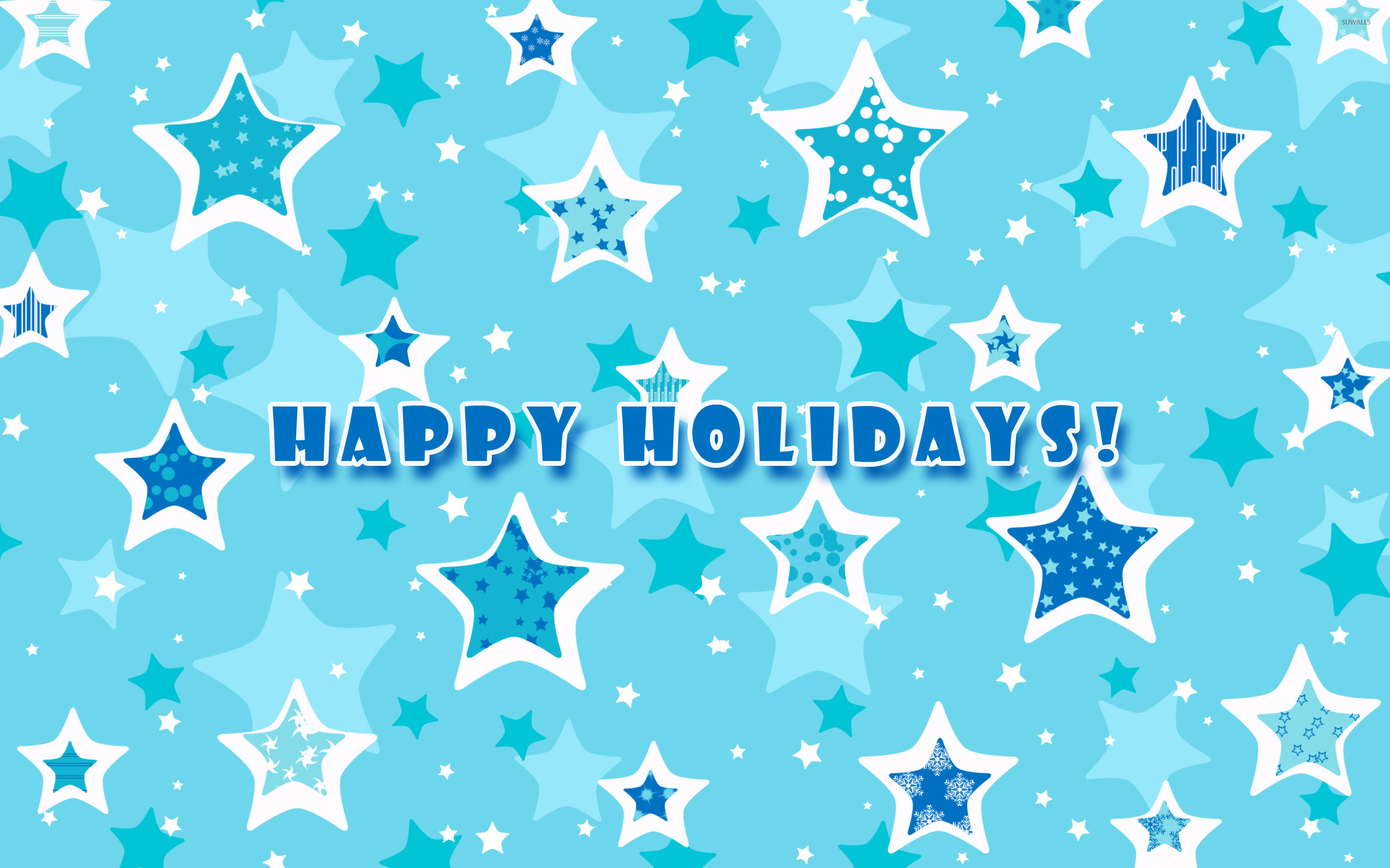 Happy Holidays Wallpapers Widescreen - HD Wallpaper 
