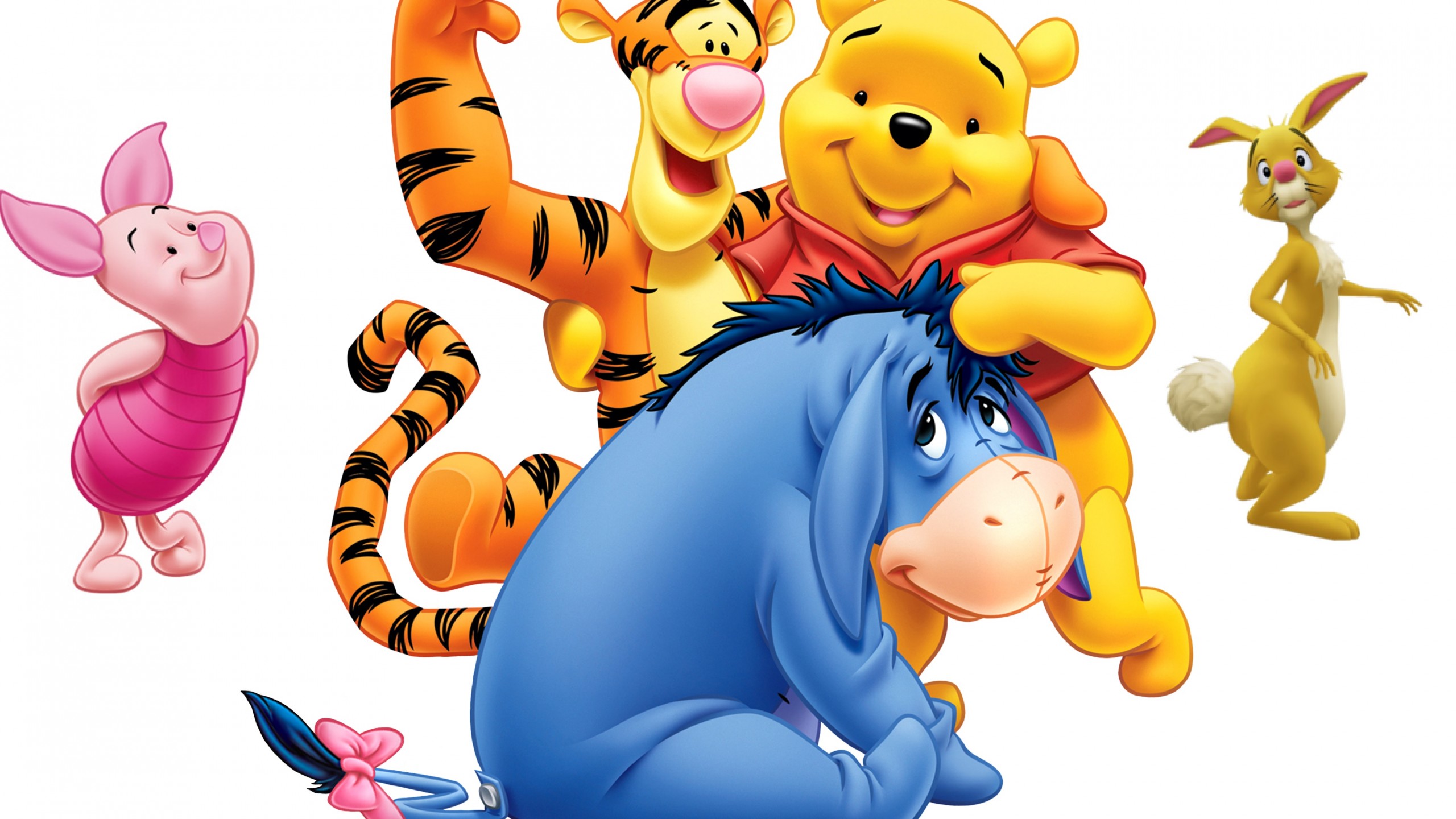 Cute Winnie The Pooh Wallpaper - Winnie The Pooh Eeyore Png - HD Wallpaper 