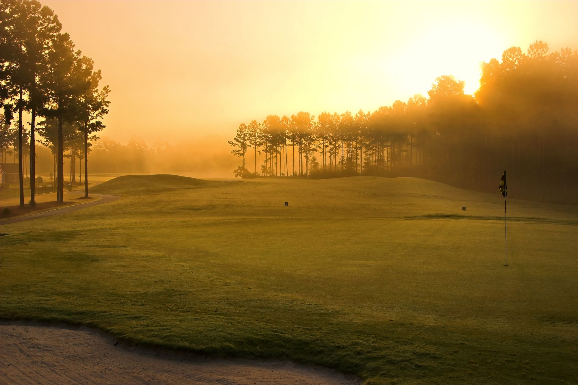 Golf Course Backgrounds - HD Wallpaper 