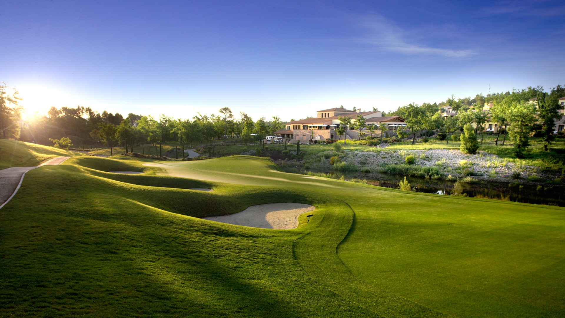 Terre Blanche Golf Resort In Provence - Terre Blanche Golf - HD Wallpaper 