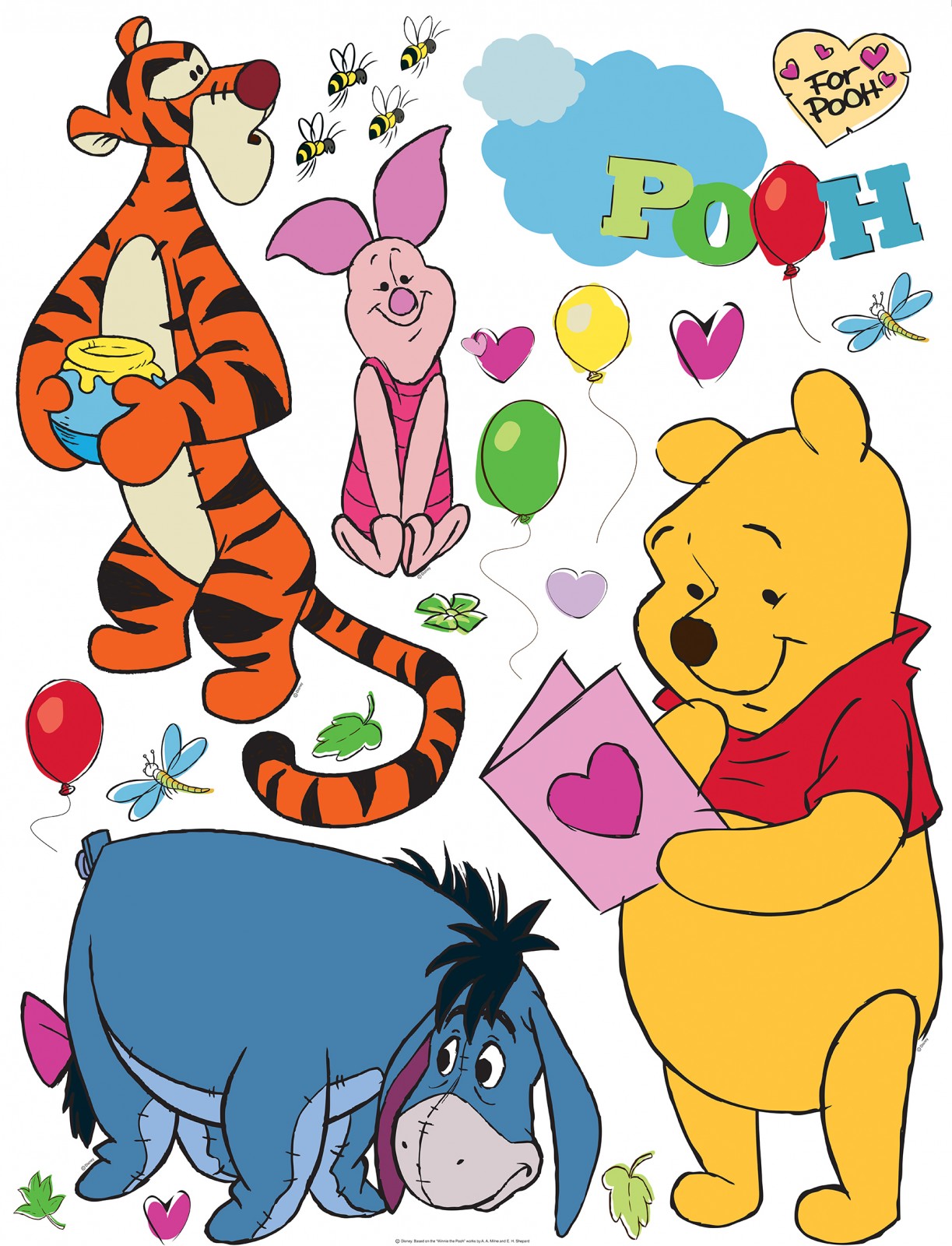Disney Winnie Pooh - HD Wallpaper 
