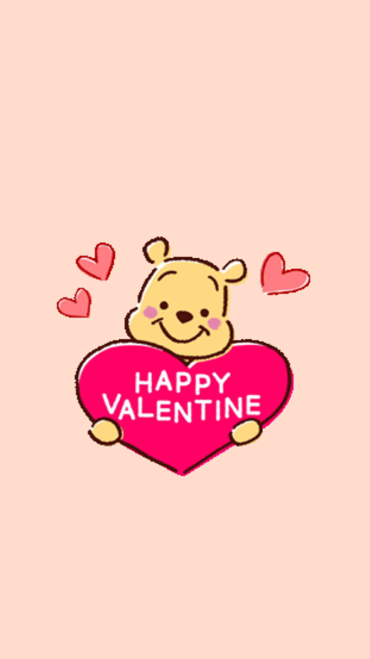 Valentine Wallpaper, Cute Wallpaper For Phone, Bear - Cute Valentines Wallpaper Disney - HD Wallpaper 