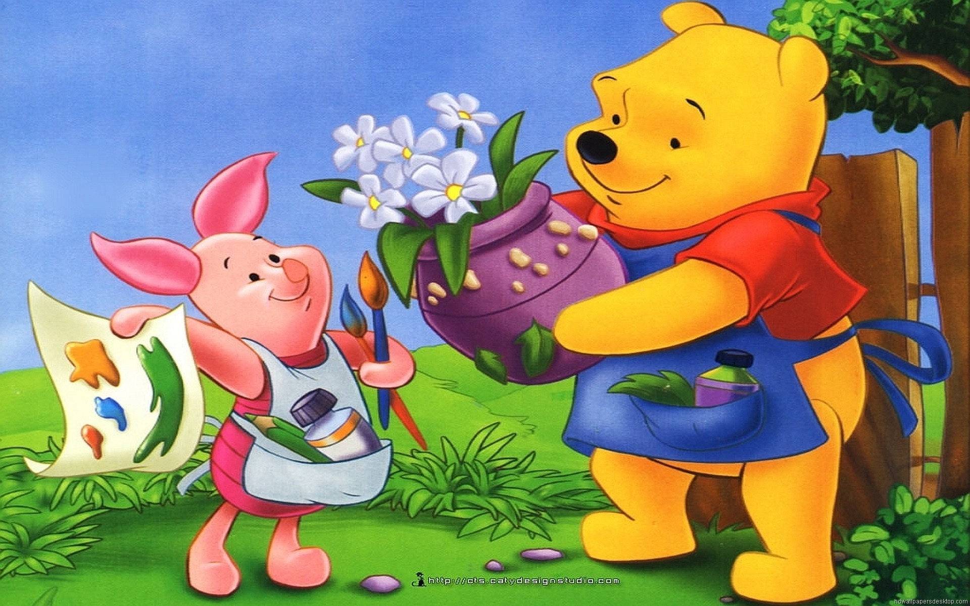 High Resolution Disney Cartoon Winnie The Pooh Wallpaper - Android Winnie The Pooh - HD Wallpaper 