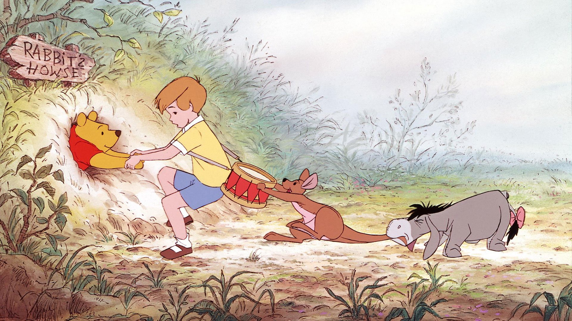 Many Adventures Of Winnie The Pooh - HD Wallpaper 
