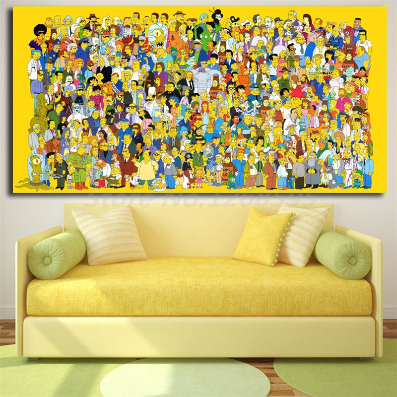 Fondos De Pantalla De Todos Los Personajes De Simpson - HD Wallpaper 
