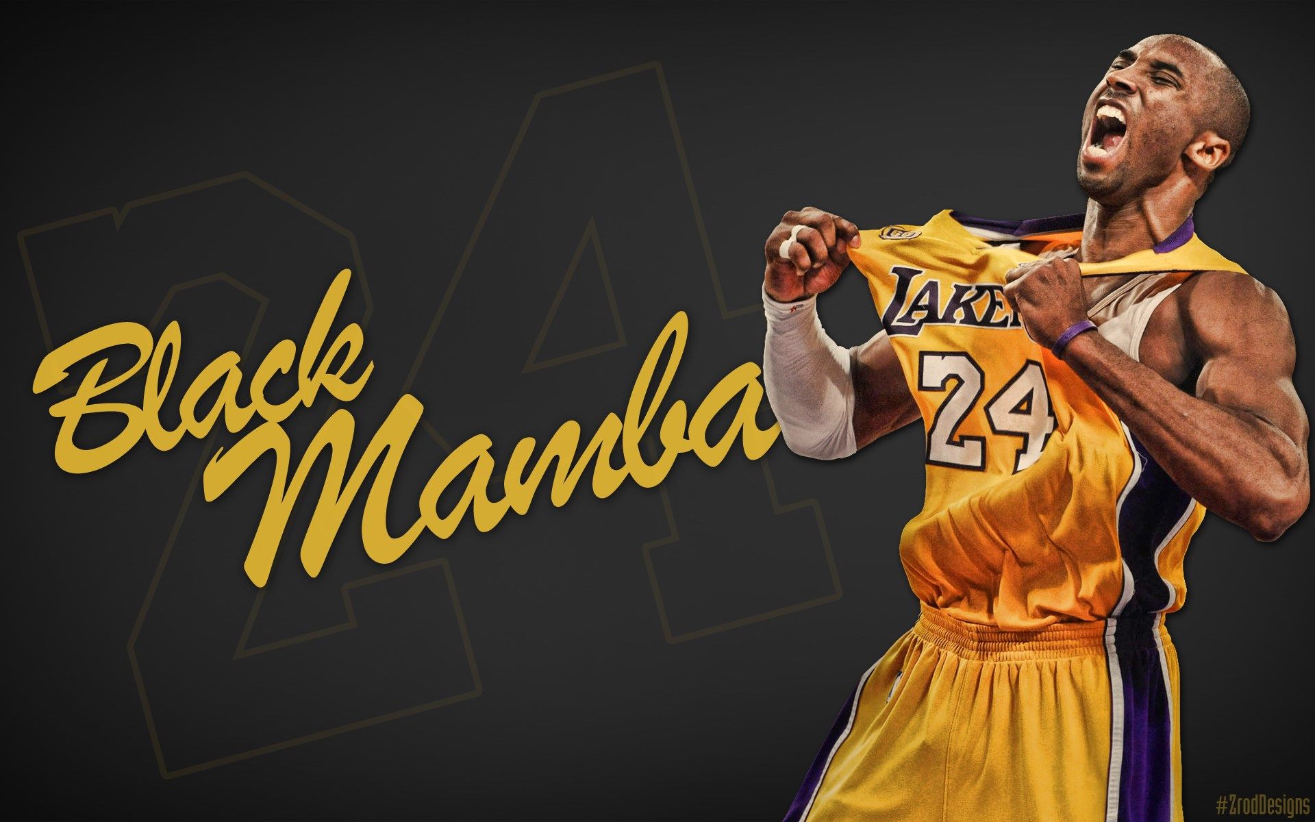 Desktop Kobe Bryant Wallpaper Hd - HD Wallpaper 