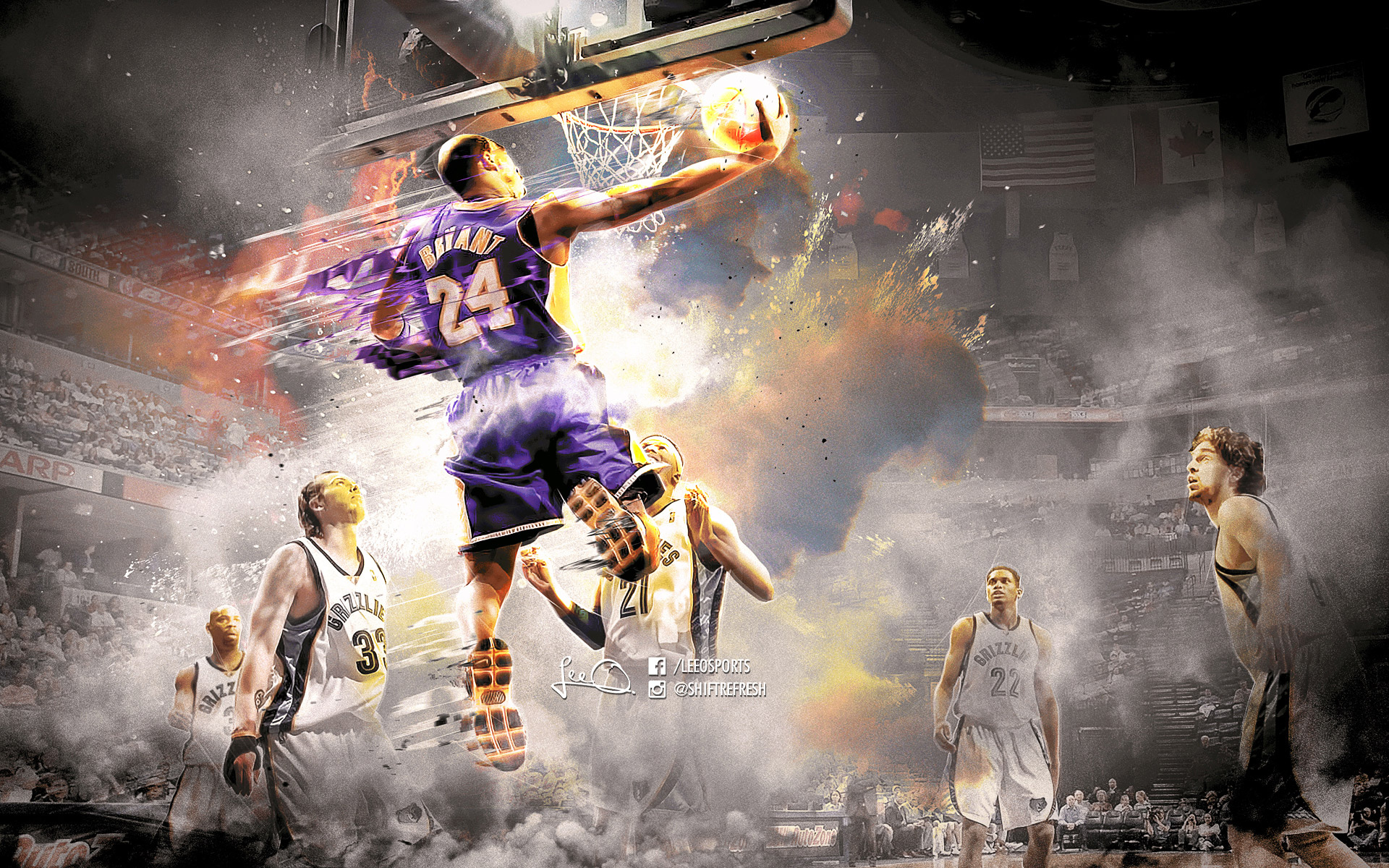 Kobe Bryant Wallpaper Hd - HD Wallpaper 