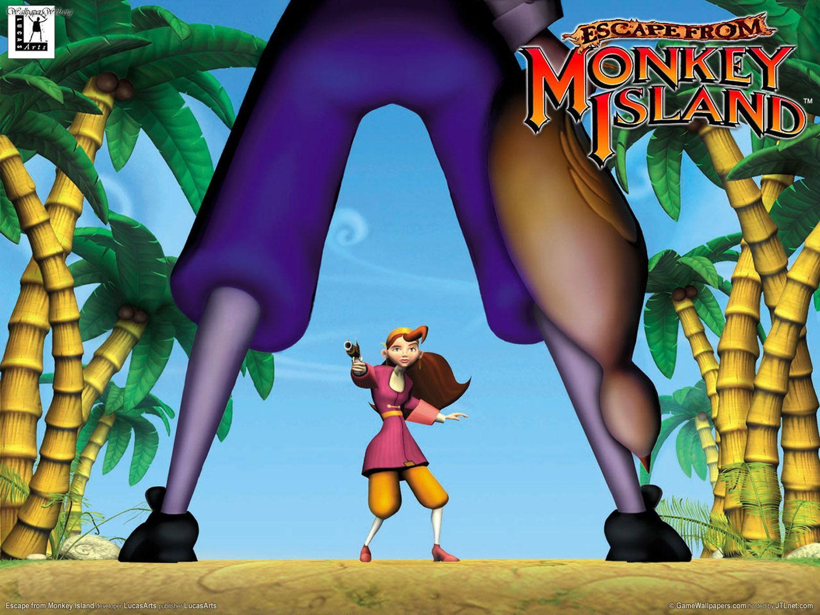 Escape From Monkey Island - HD Wallpaper 
