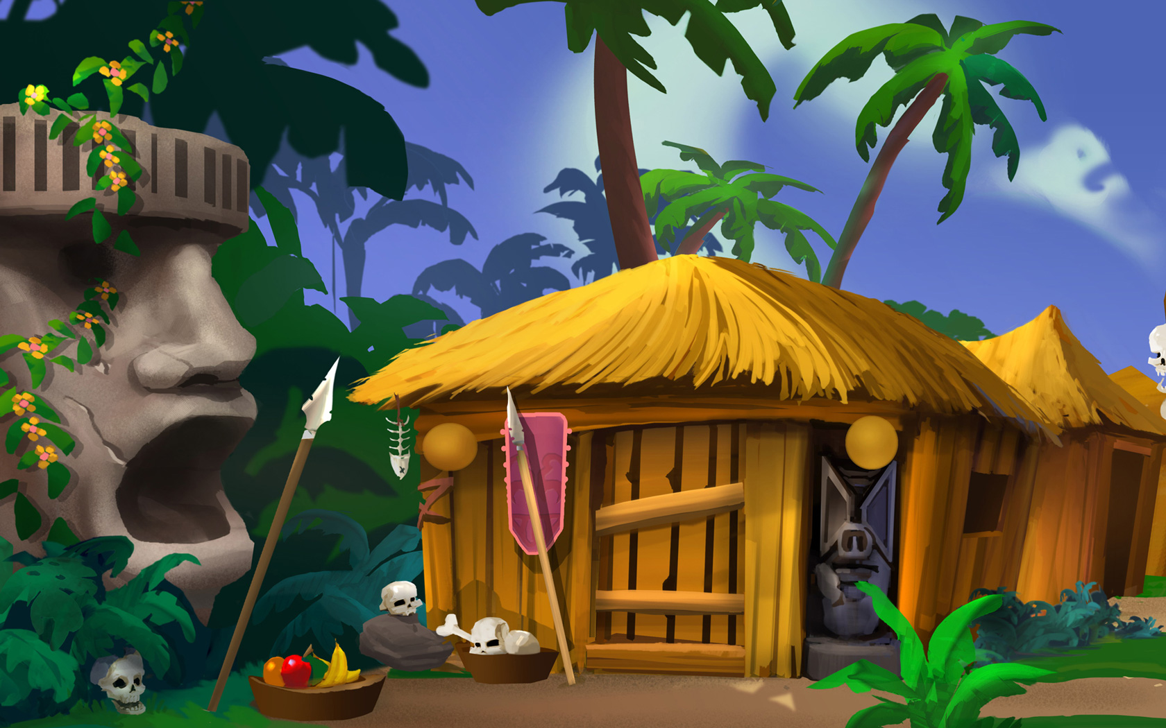 Free The Secret Of Monkey Island Wallpaper In - Monkey Island Special Edition - HD Wallpaper 