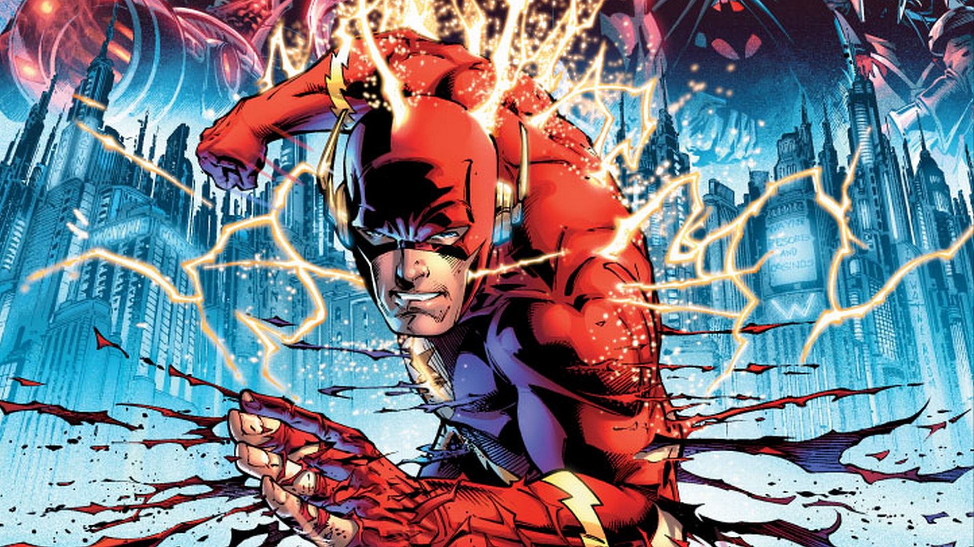 Flash Comic Wallpaper Hd - HD Wallpaper 