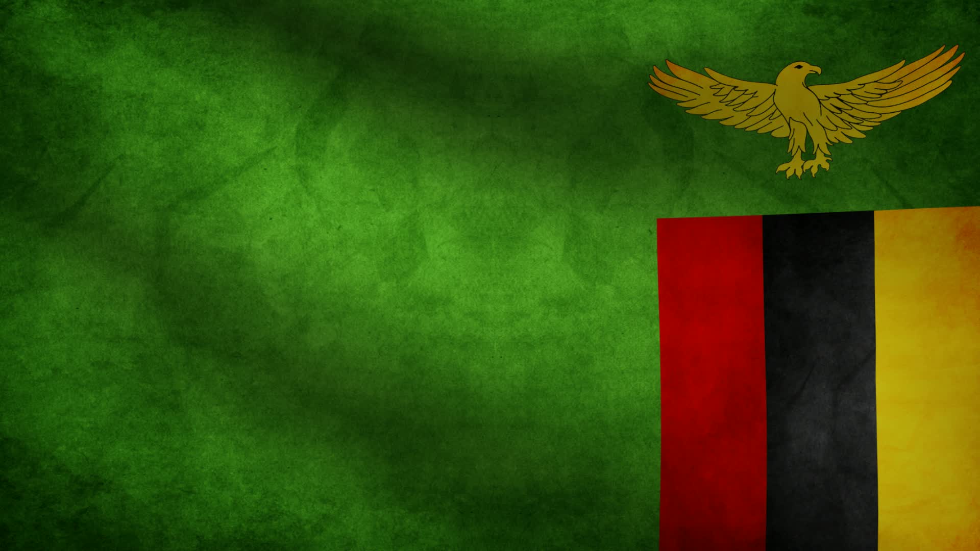 Beauty Art Pics - Zambia Flag - HD Wallpaper 