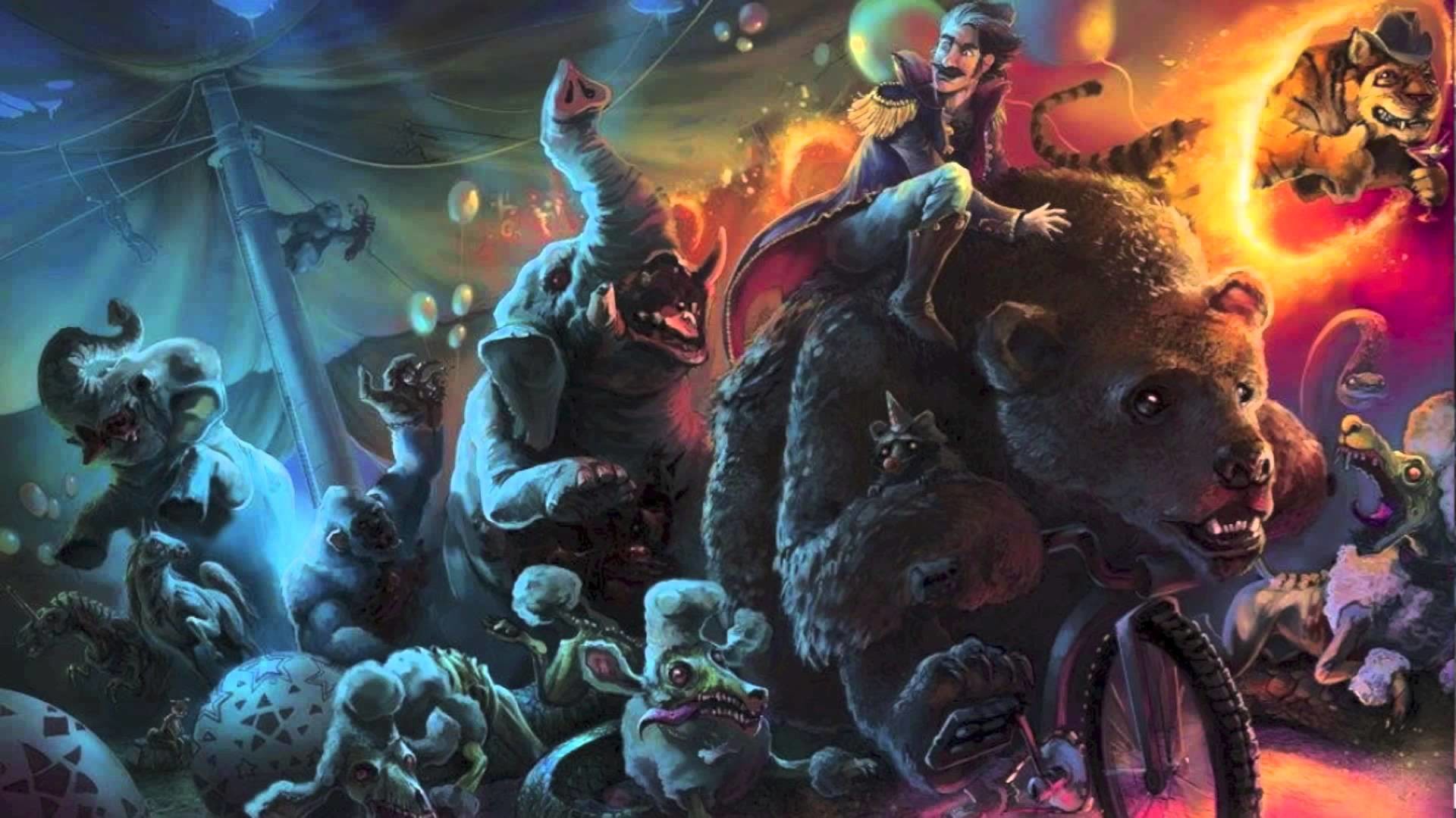 Nice Doctor P Flying Spaghetti Monster Wallpaper Amazing - Fantasy Circus Artwork - HD Wallpaper 