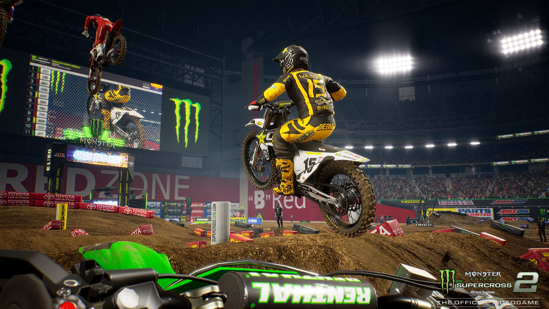 Monster Energy Supercross 2 - HD Wallpaper 