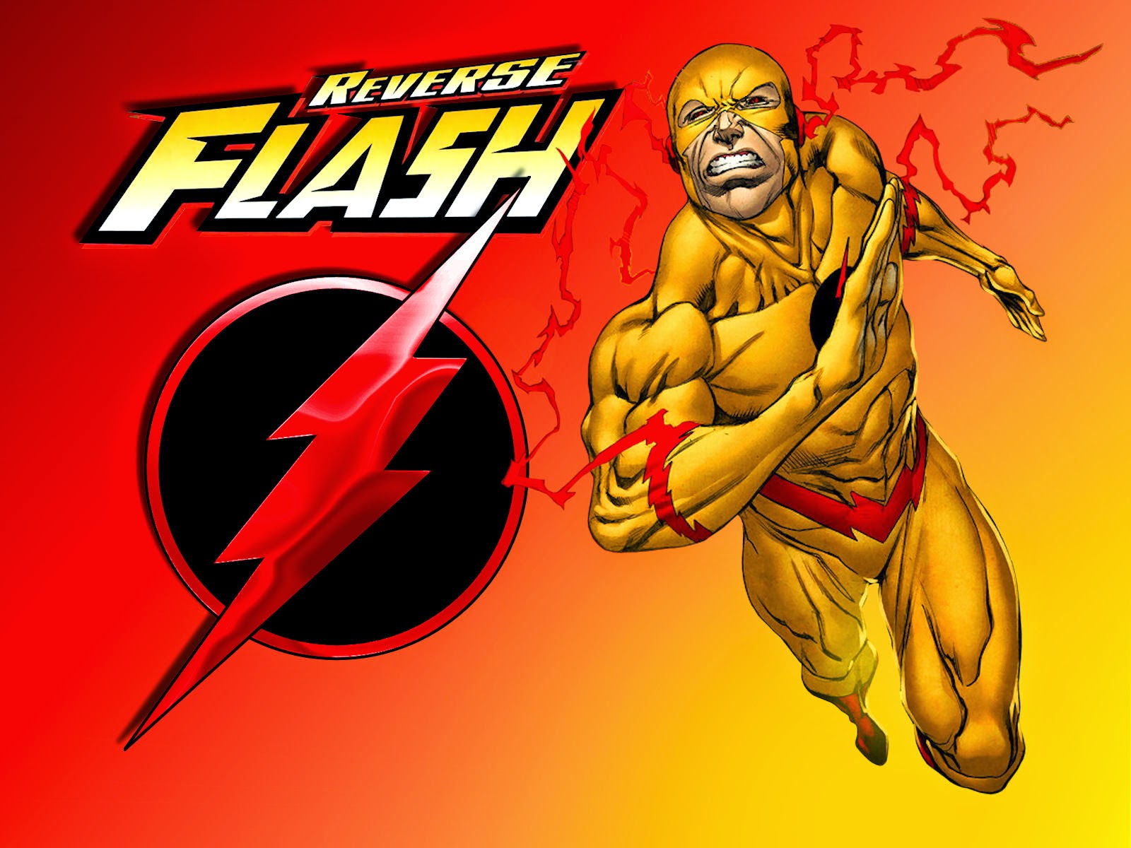The Yellow Wallpaper Synopsis - Reverse Flash Cw Drawing - HD Wallpaper 