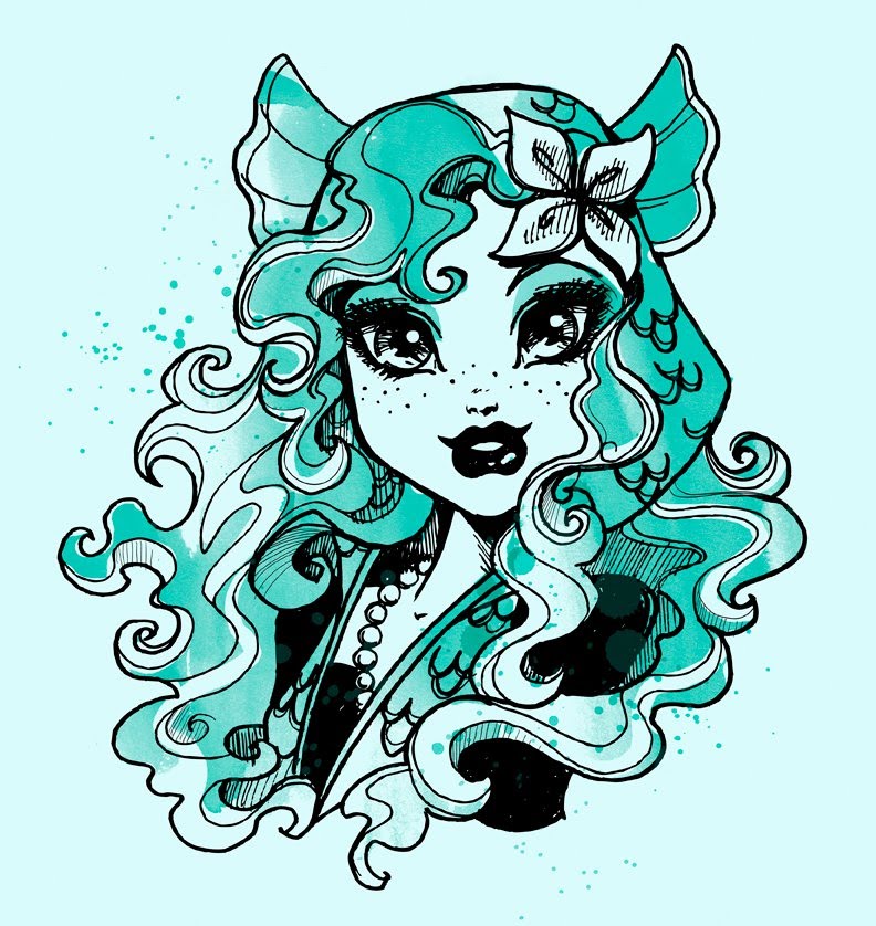 Monster High Lagoona Blue - HD Wallpaper 