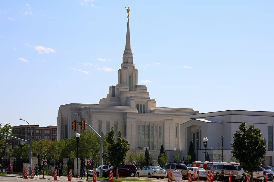 Salt Lake City, Church, Utah, Landmark, Religious, - Salt Lake City Iglesia Mormona - HD Wallpaper 