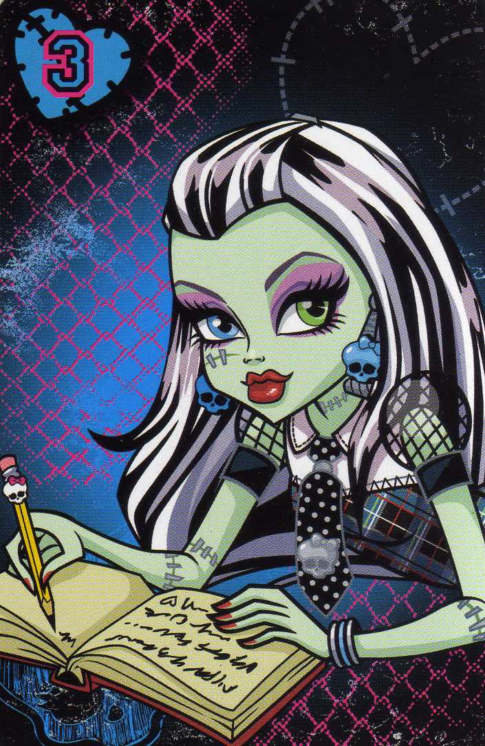 Monster Highs Frankie Stein Im Such A Nerd - Monster High Frankie Stein - HD Wallpaper 