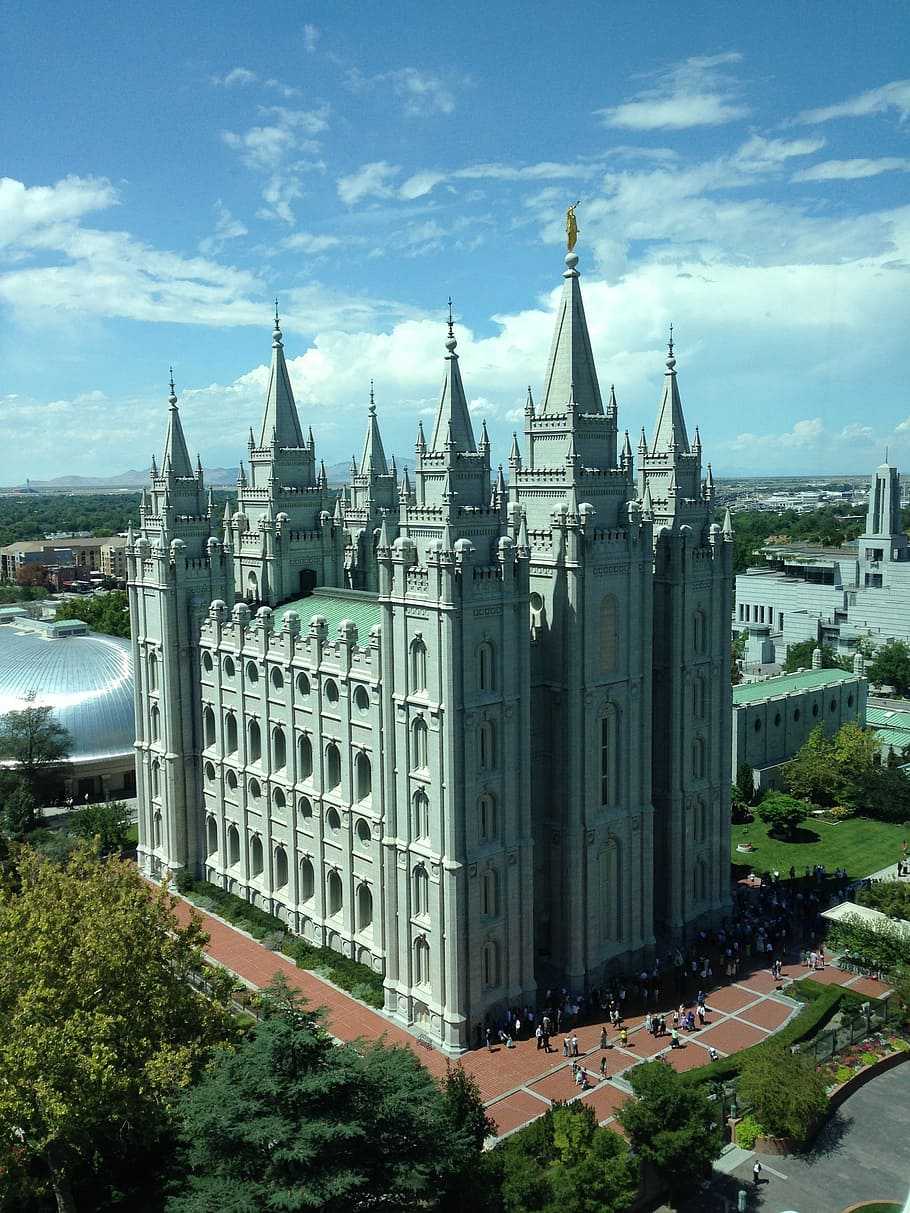 Salt Lake City, Church, Utah, Landmark, Religious, - Latter Day Saint Churches - HD Wallpaper 