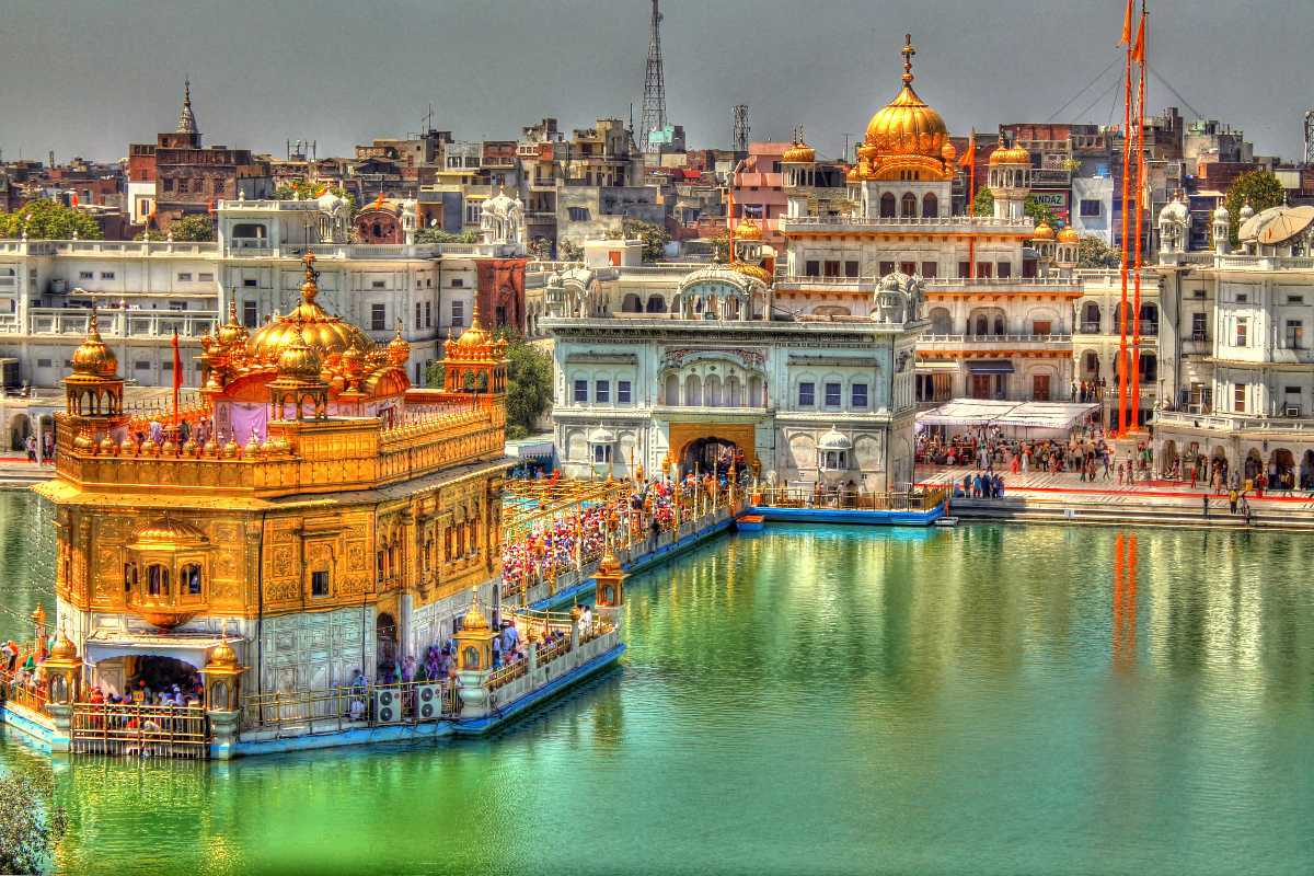 Amritsar Golden Temple - HD Wallpaper 