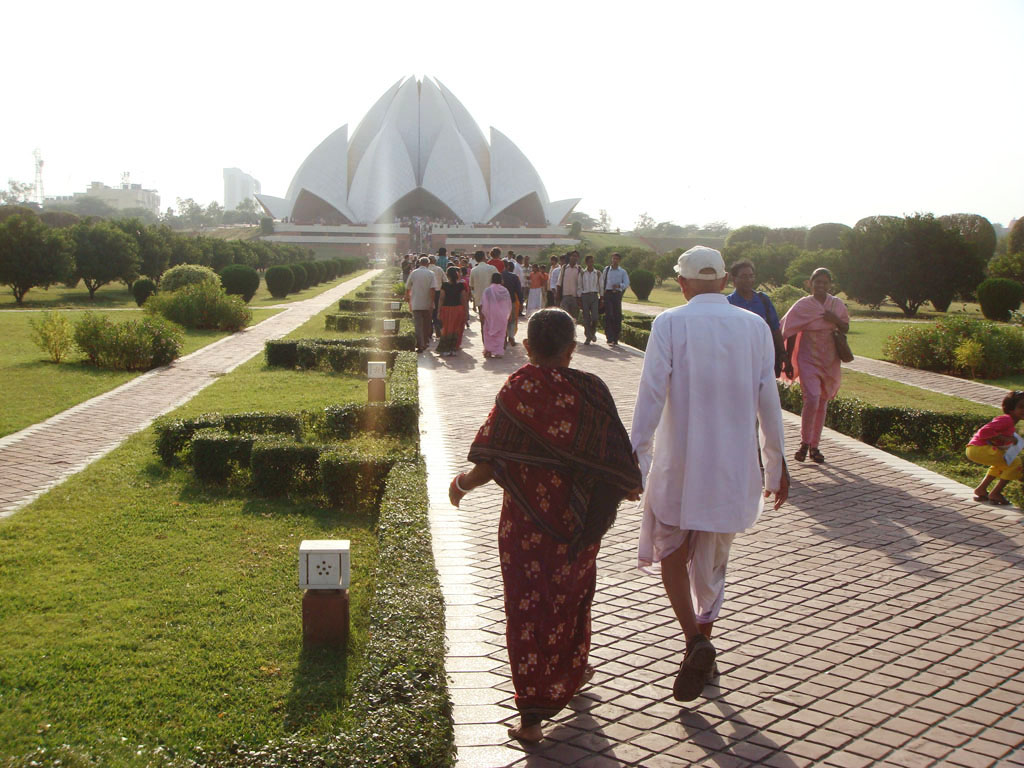 Lotus Temple - HD Wallpaper 