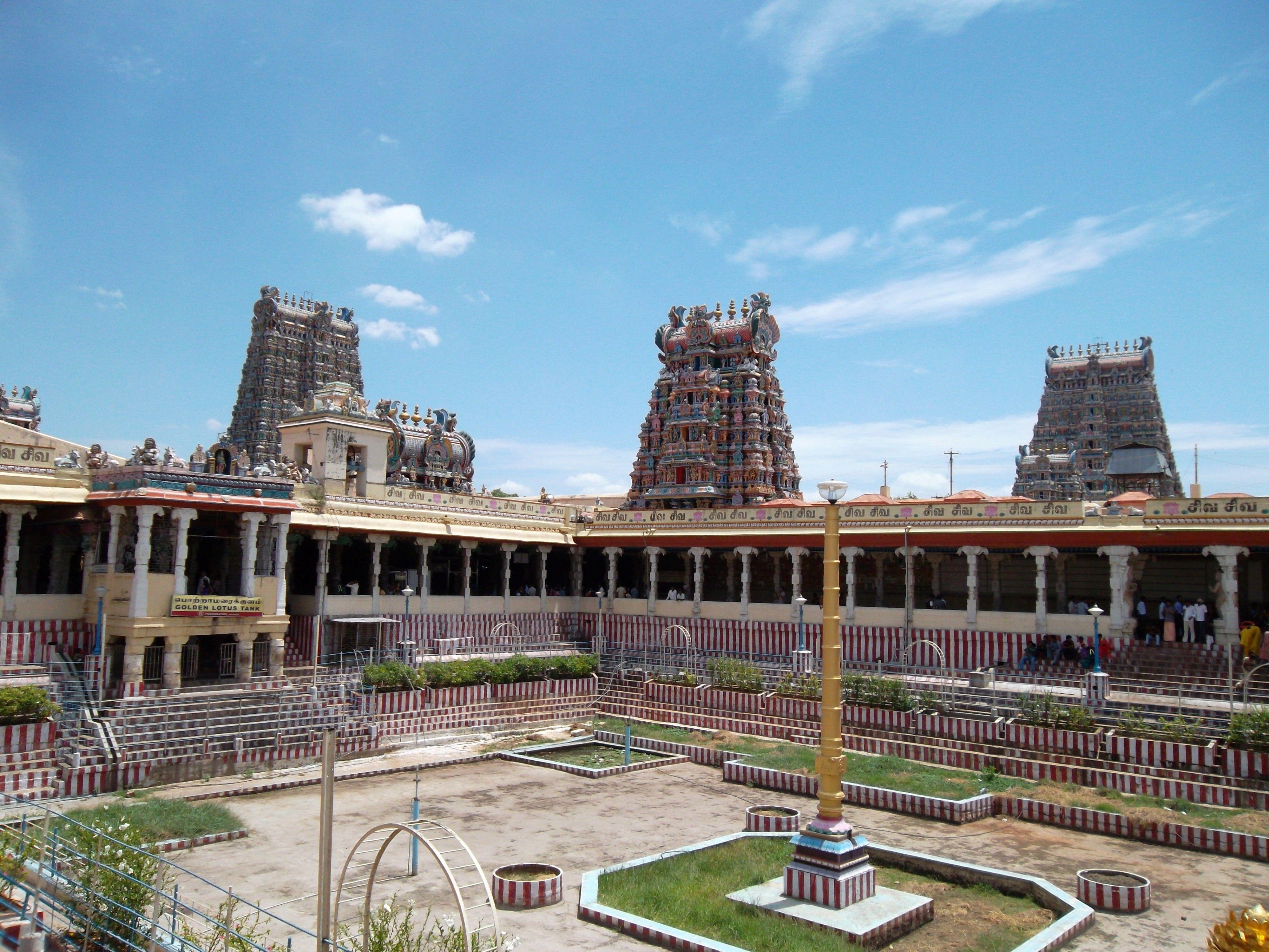 Meenakshi Amman Temple - HD Wallpaper 
