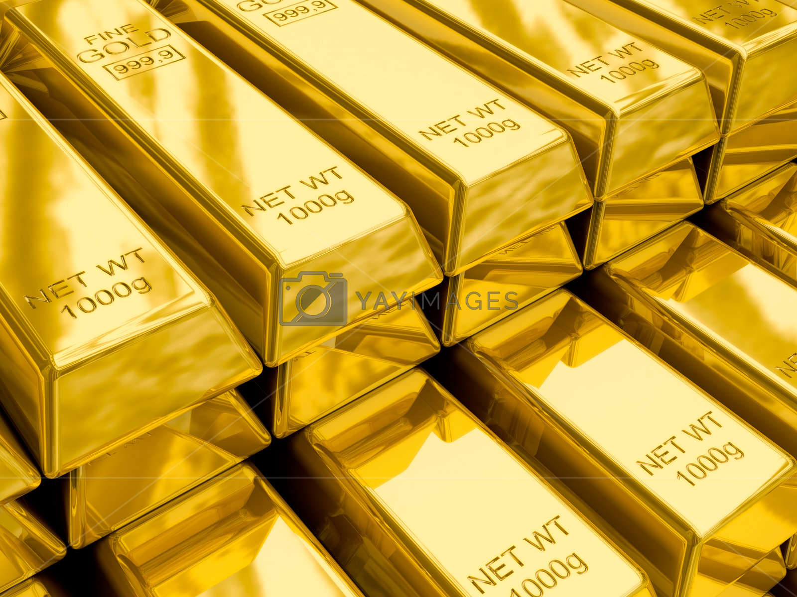 Stacks Of Gold Bars Close Up By Dimol 
 Src Https - Real Gold Bars - HD Wallpaper 