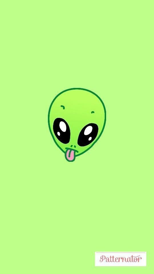วอลเปเปอร์ เอ เลี่ยน เขียว - HD Wallpaper 